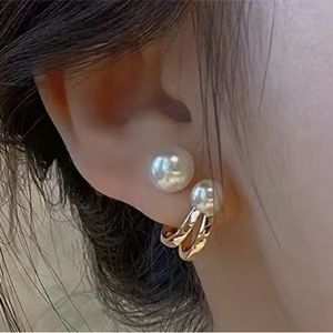 🔥10 for $100🔥 minimalist 14K gold plated pearl earrings